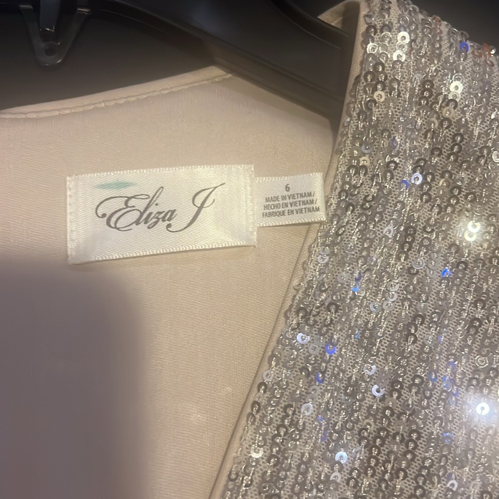 Eliza J Sequin Jumpsuit - Picture 8 of 13